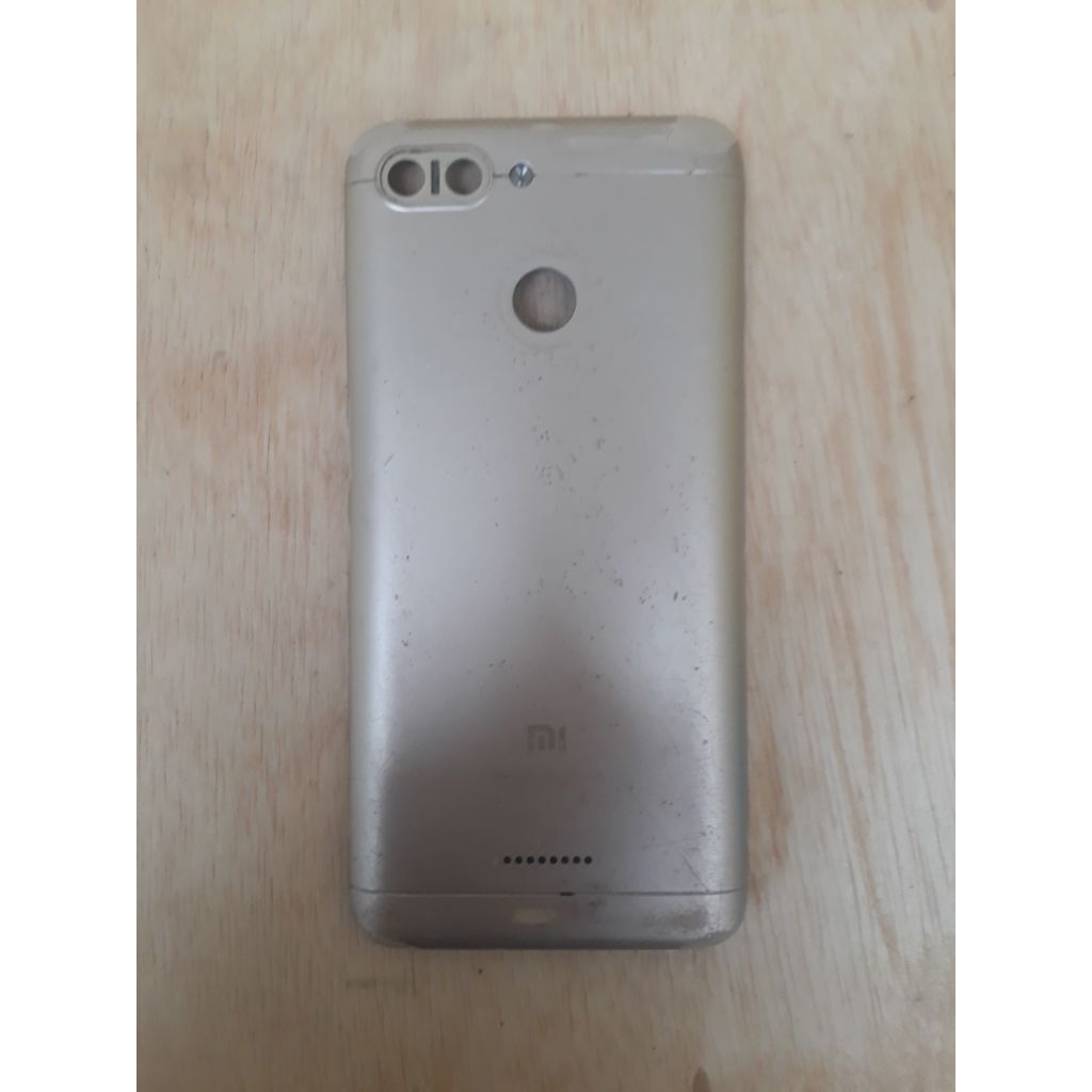 BACKDOOR REDMI 6 2 SIMCARD BEKAS ORI COPOTAN