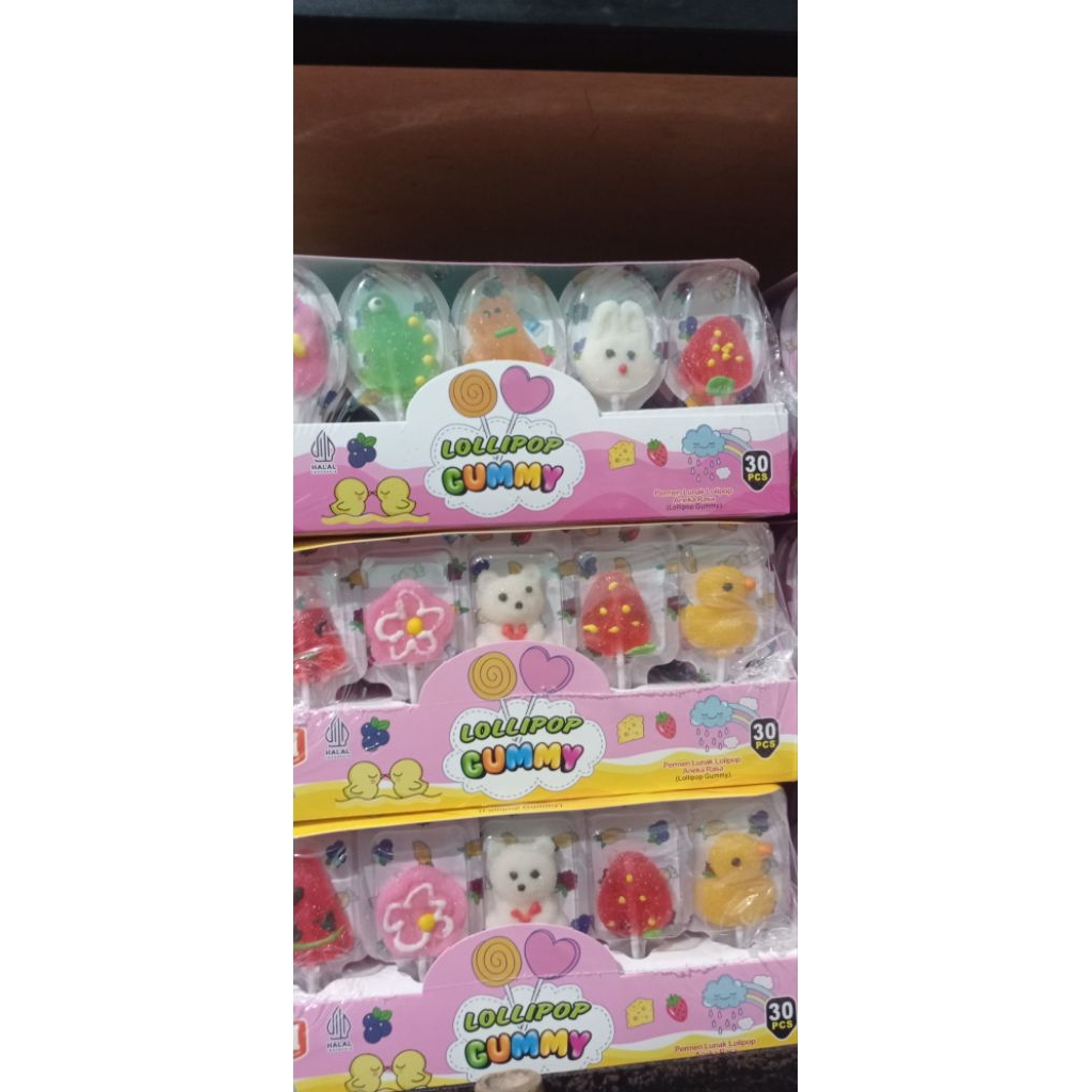 lolipop gumy karakter