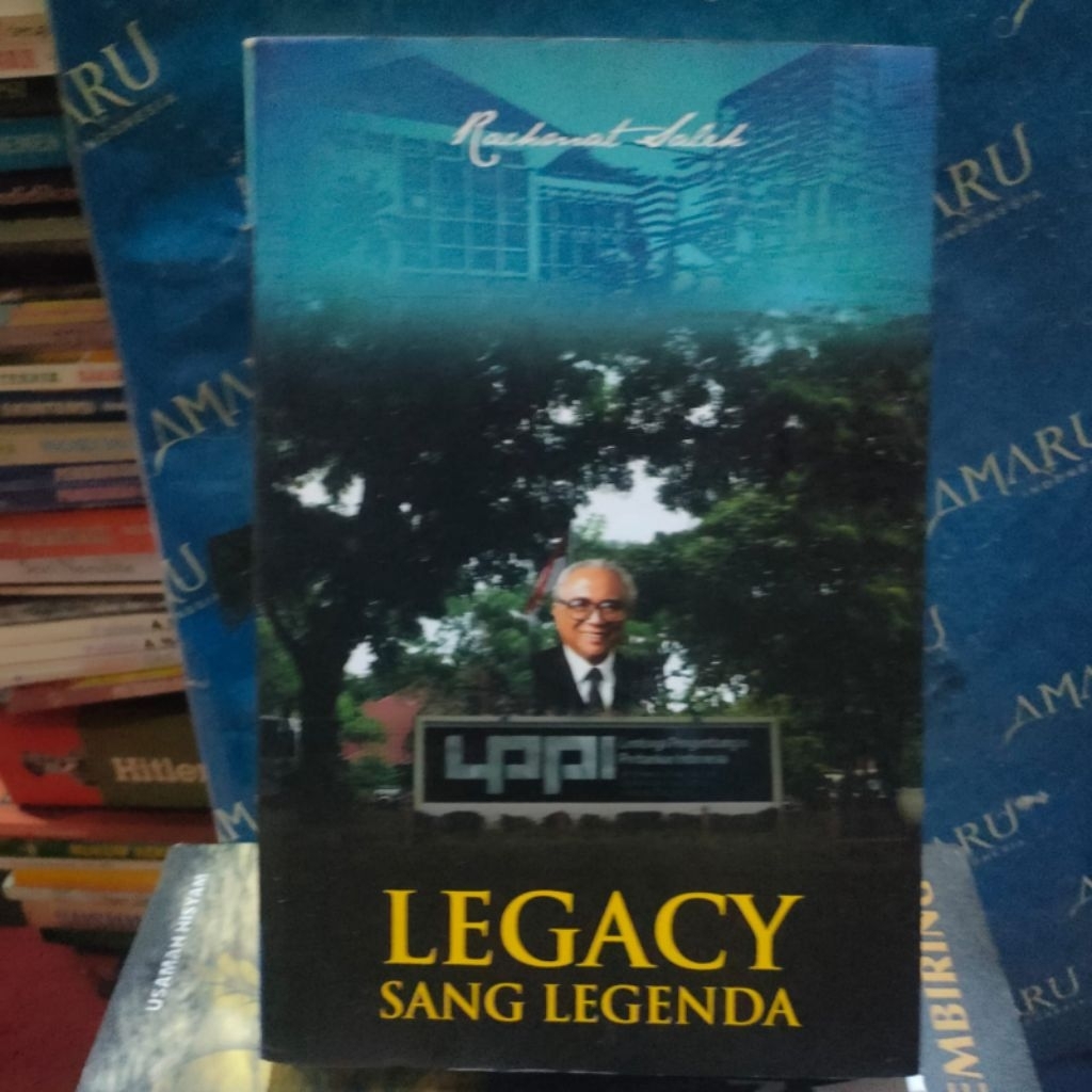 ORIGINAL BUKU LAGECY SANG LEGENDA RACHMAT SALEH