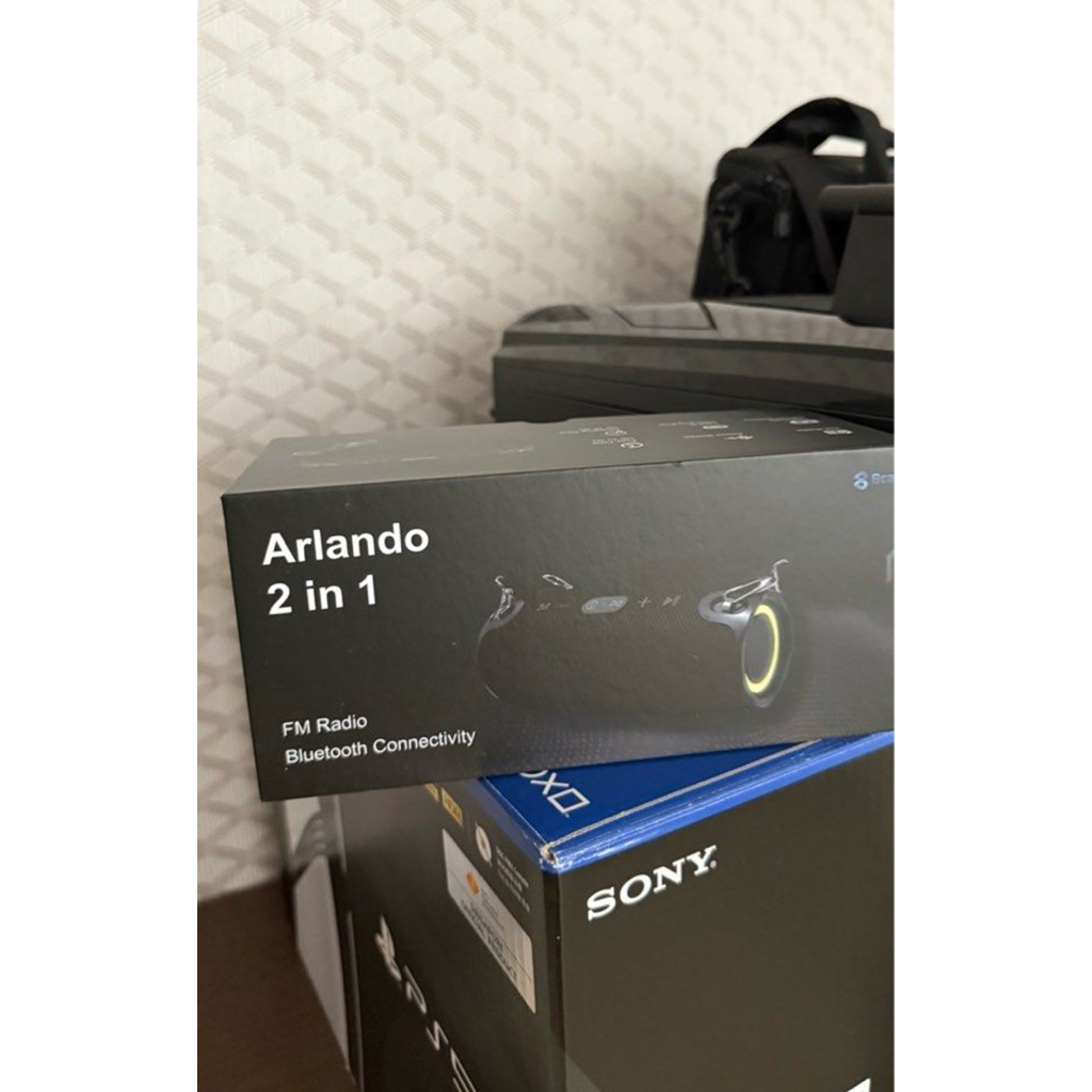 arlando 2 in 1 bluetooth speaker