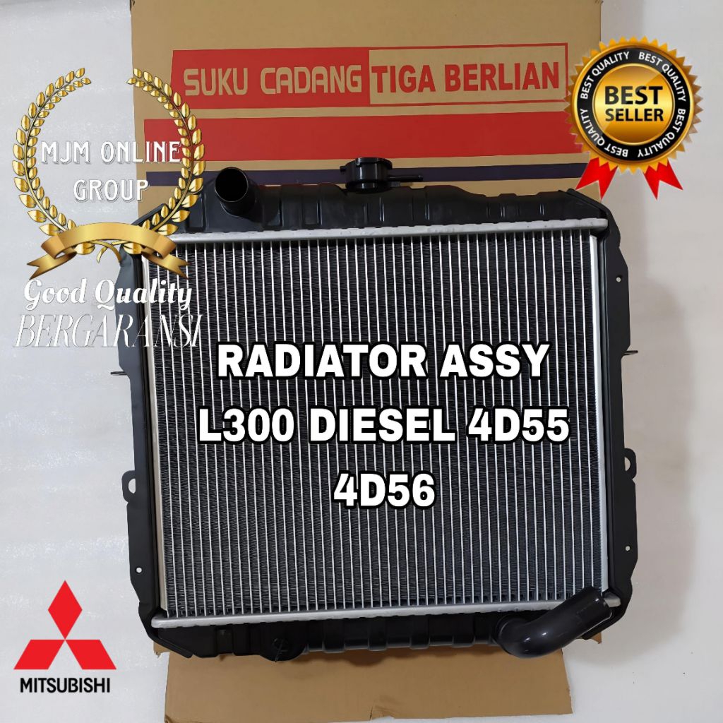 Radiator assy L300 diesel 4D56 Manual Bergaransi