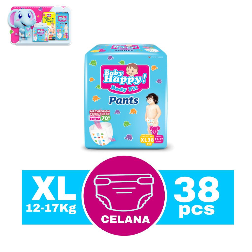 BABY HAPPY PANTS XL 38