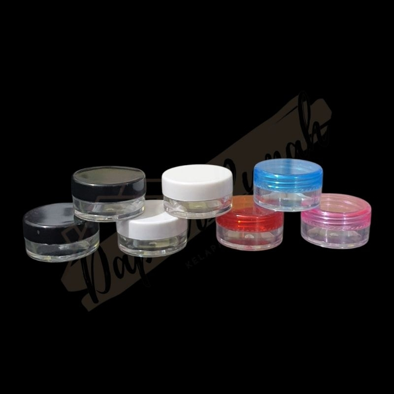 Pot Cream 5 Gram Bulat/ Wadah Cream Salep Kosmetik