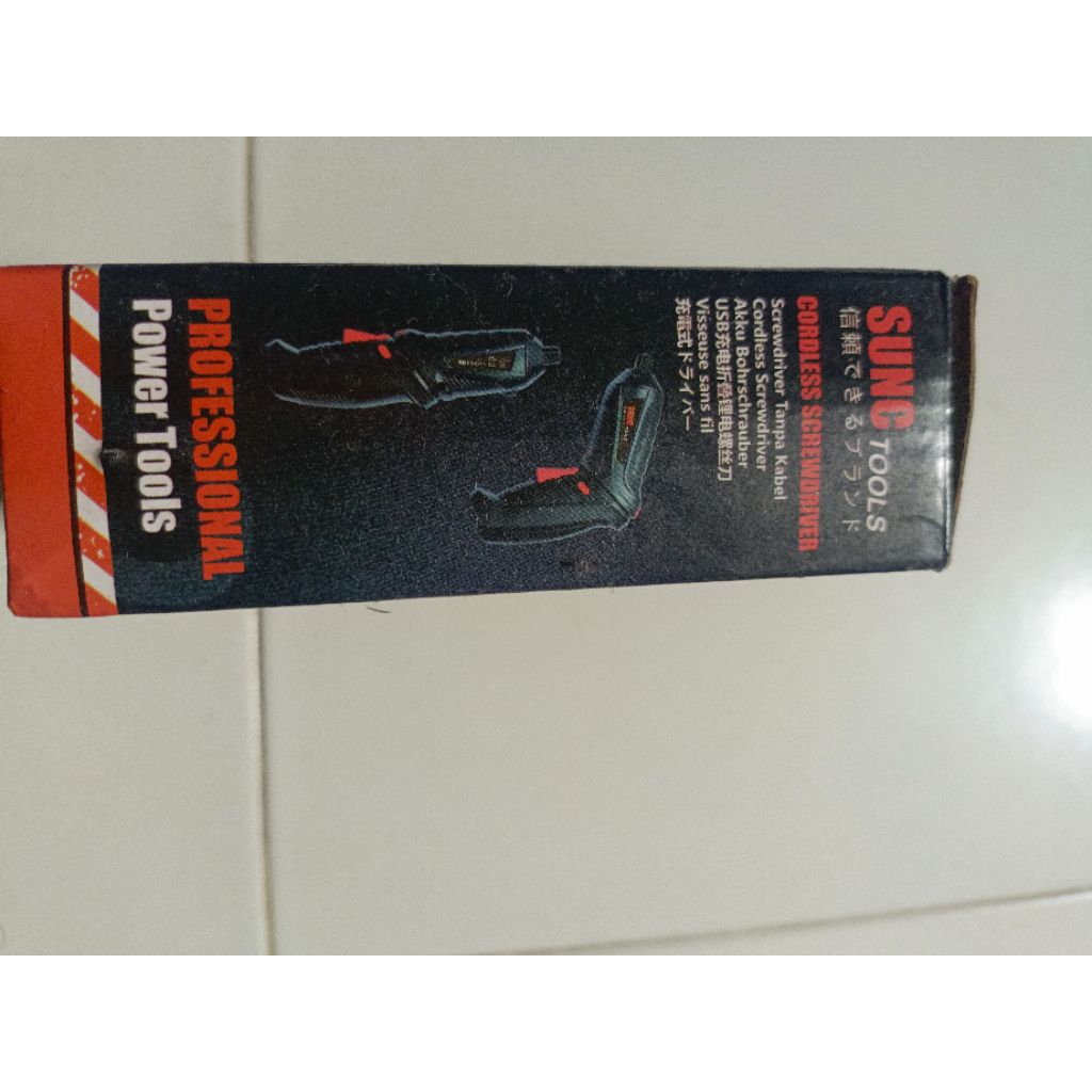 Obeng listrik tanpa kabel