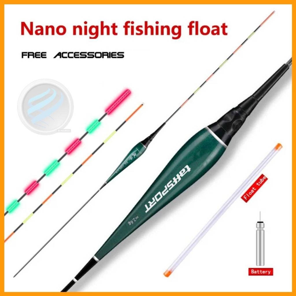 Pelampung Anti Badai Elektrik Bahan Kayu dengan LED Import