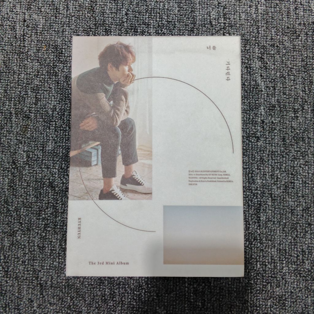 Super Junior Kyuhyun 3rd Album Still Waiting