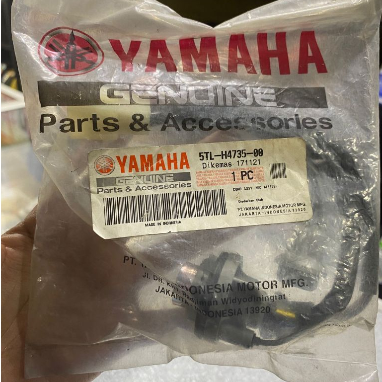 Sido Makmur – Soket Kabel Lampu Belakang Yamaha Mio M3 J Original YGP Sparepart Motor