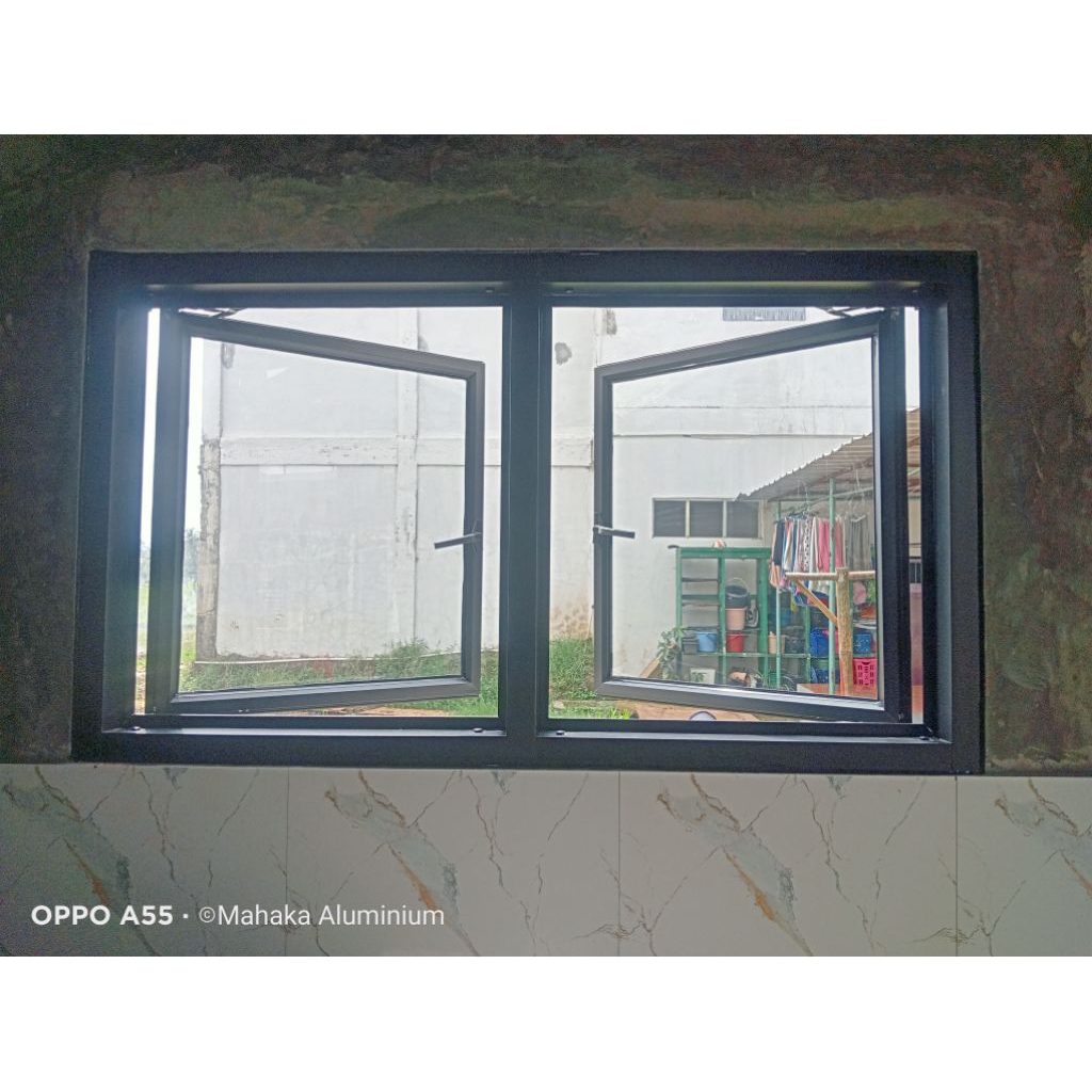 Jendela Boven Aluminium 120 x 60