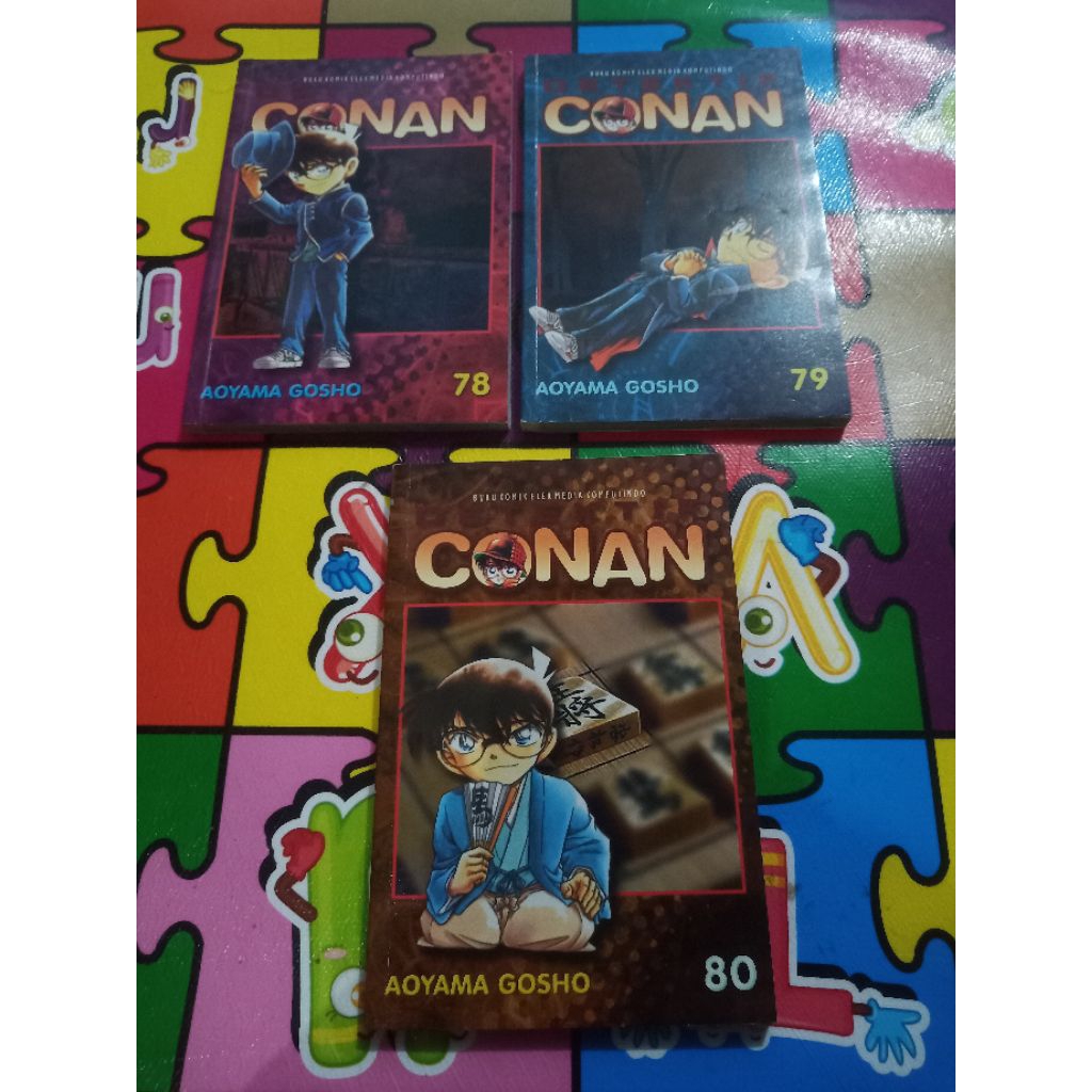 Set CONAN 78, 79, 80 (Bekas) (2014)