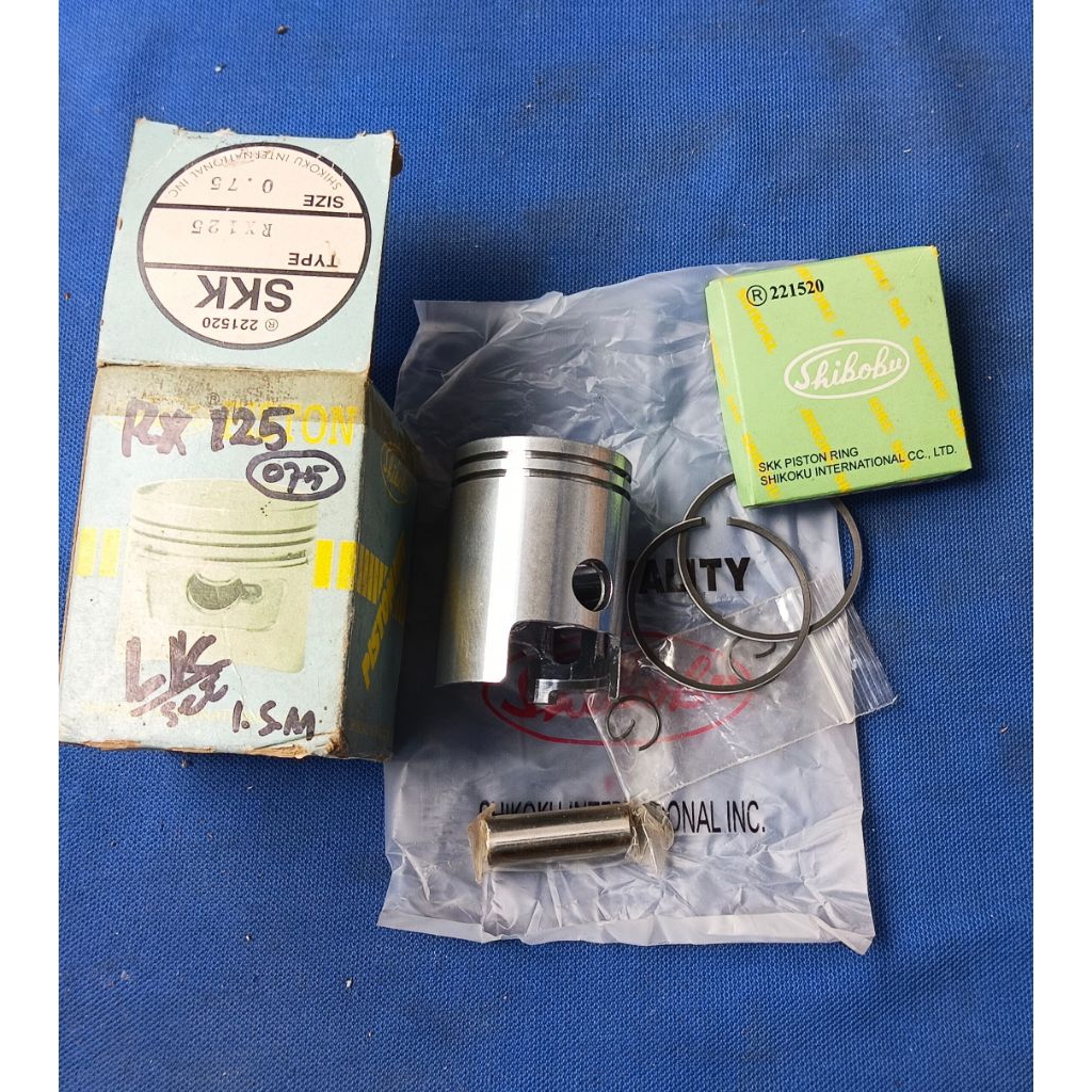piston kit RX 125 oversize 75