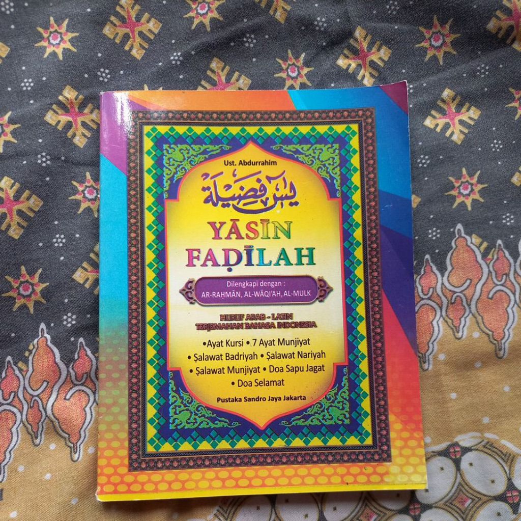 Buku Yasin Fadilah