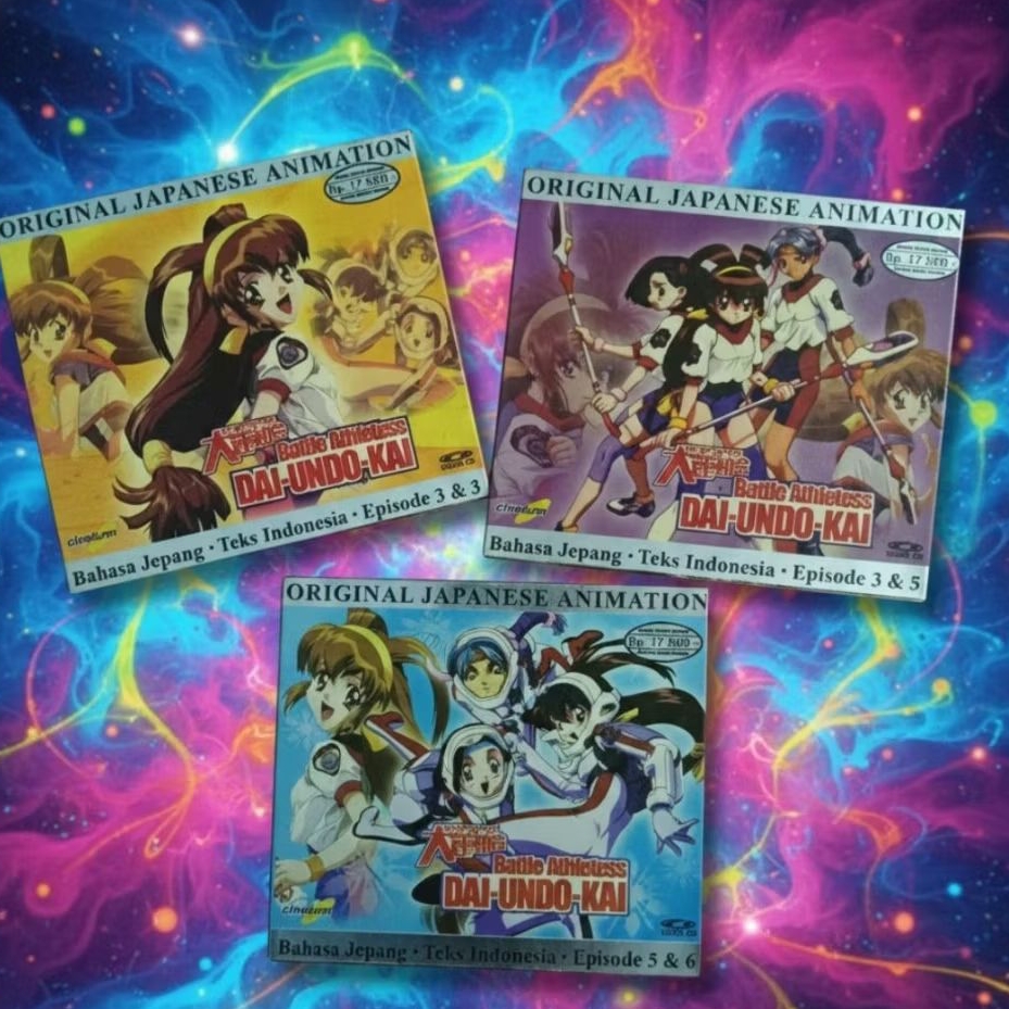 VCD Battle Athletess Dai Undo Kai Eps.1-6 Tamat / Teks Indonesia (Bagus)