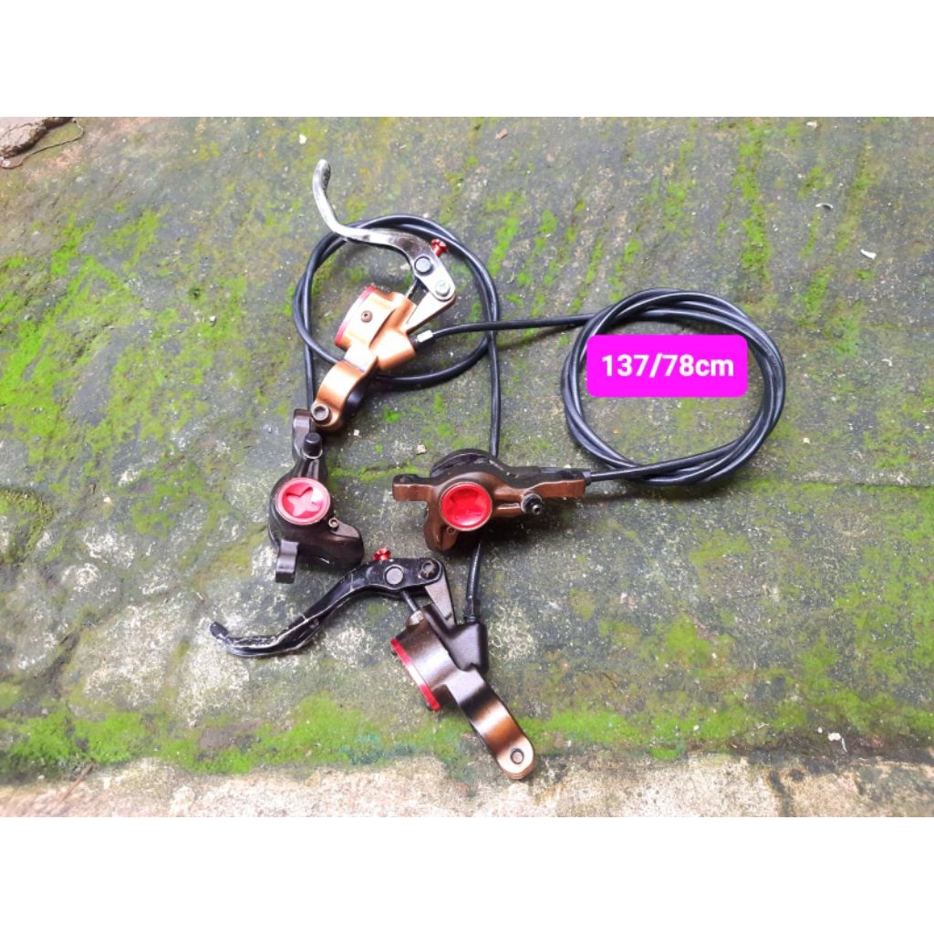 Brakeset Hidrolik United Brakeset Sepeda Rem Sepeda