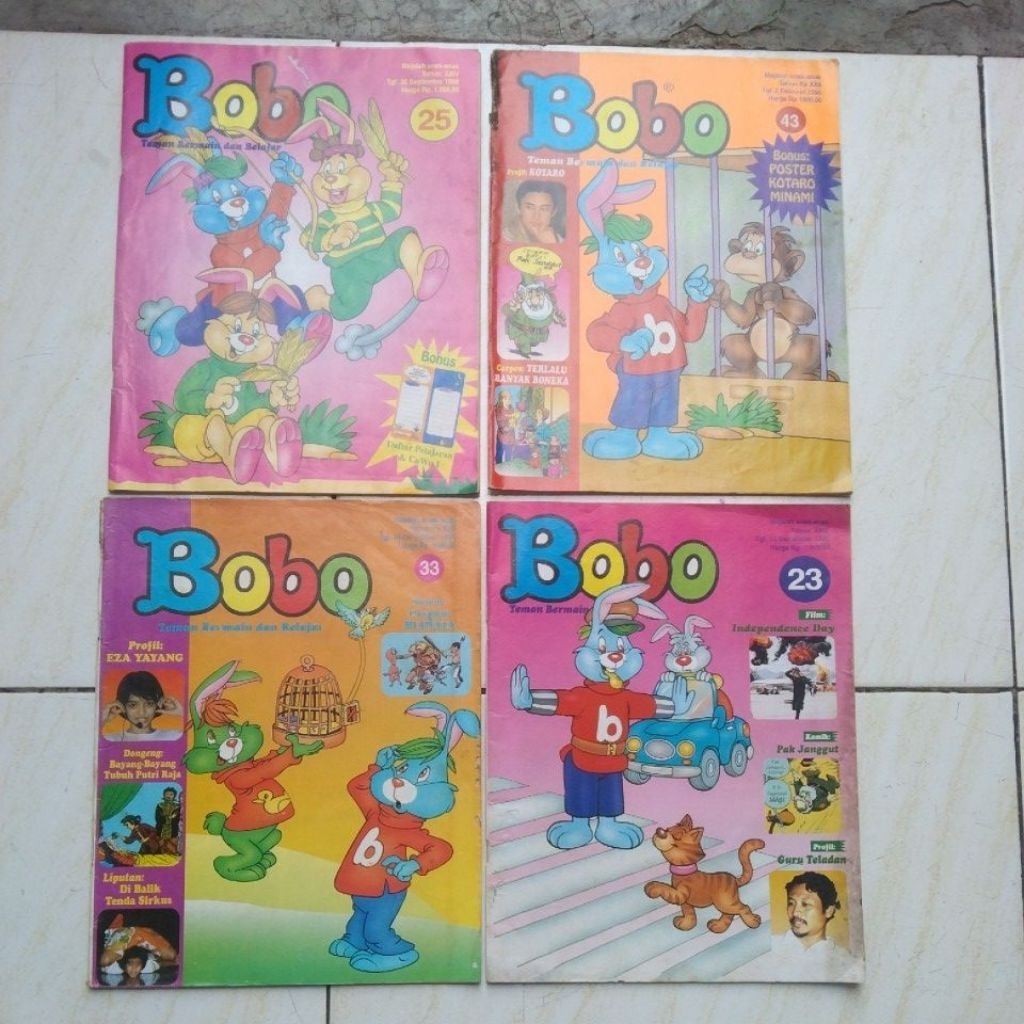 MAJALAH BOBO JADUL VINTAGE
