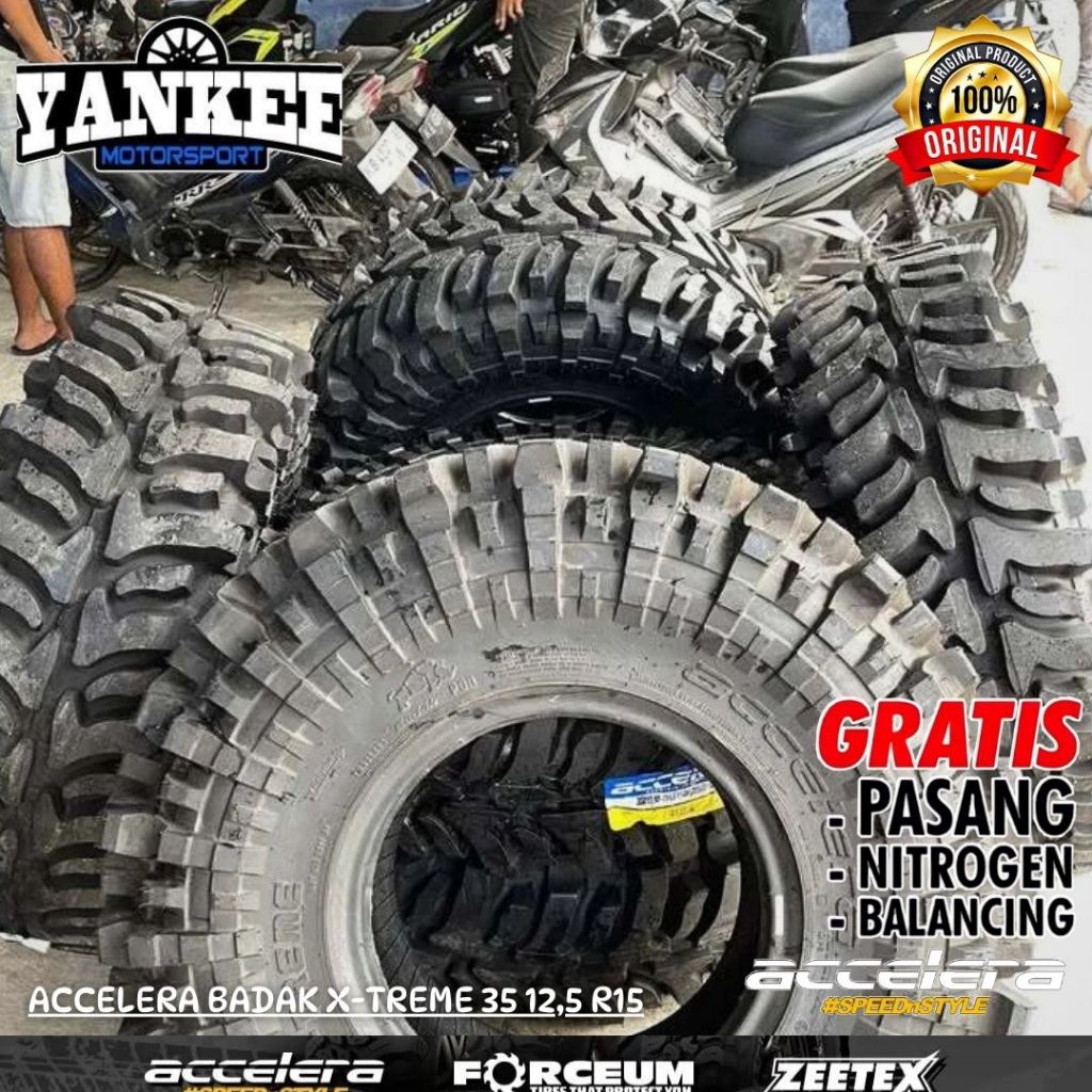 Ban Offroad Ring 15 ACCELERA BADAK XTREME 35 12,5 R15