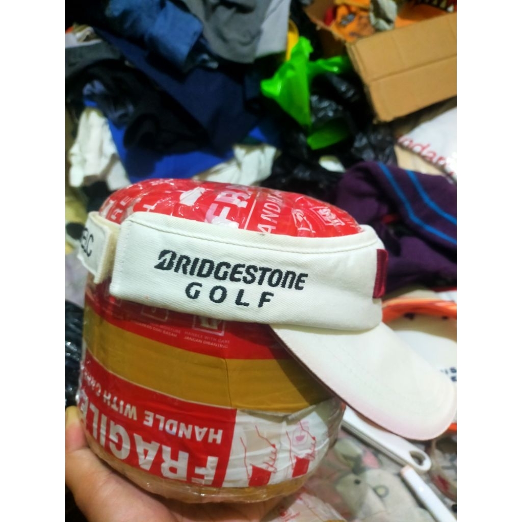 topi bolong wanita BRIDGESTONE golf