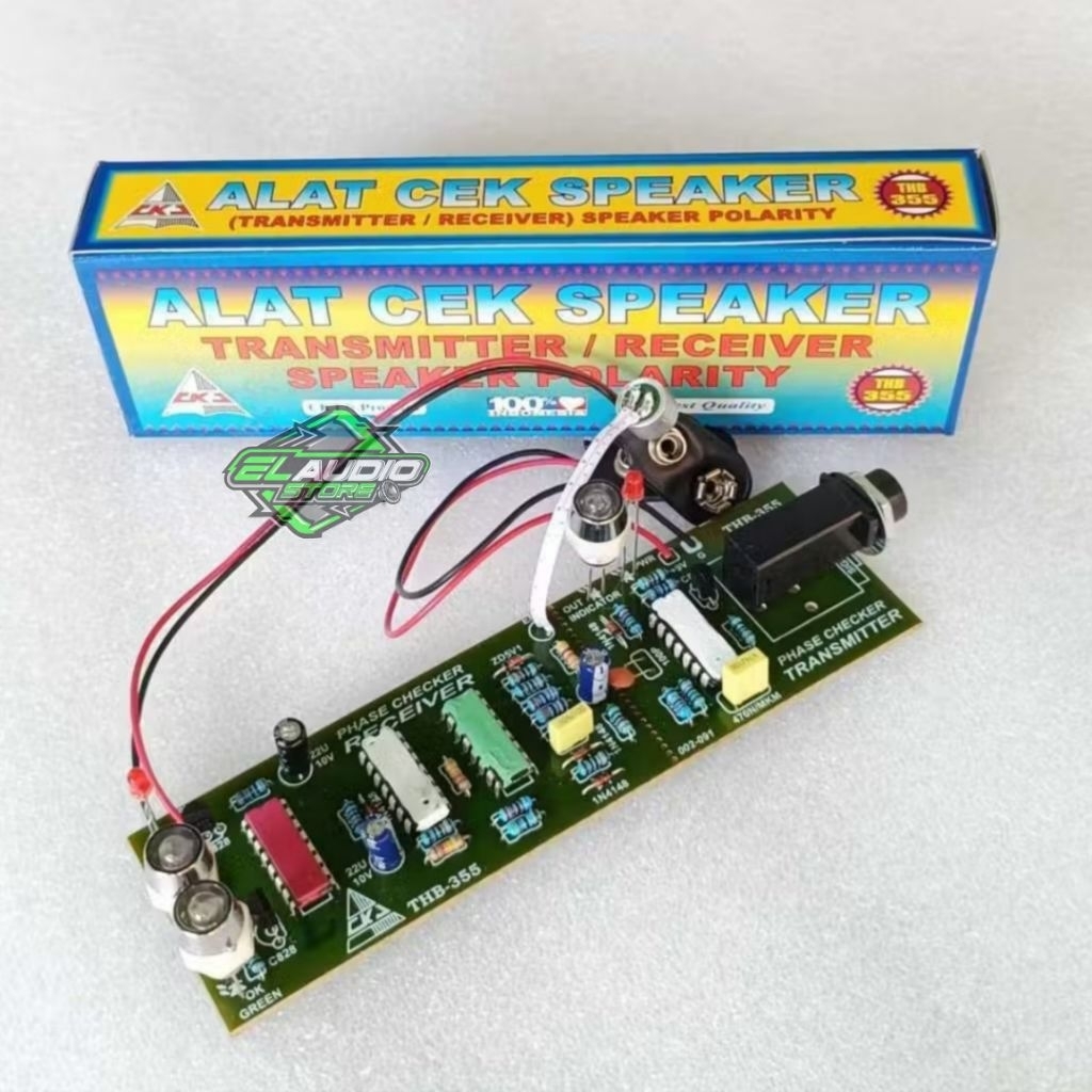 Modul Kit Check Phase Transmiter Polarity Phase Checker Speaker CKJ Produk THB-355 Original