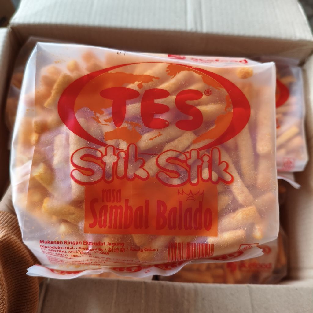 Tes Stik Sambal Balado/ Tes Tortilla Chip