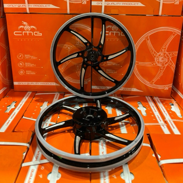 VELG CMG PALANG 6 MG6 SIXSTAR SIX STAR RING 17 BEAT / SCOOPY / VARIO 125 / 150 / 160 CBS / STYLO CBS