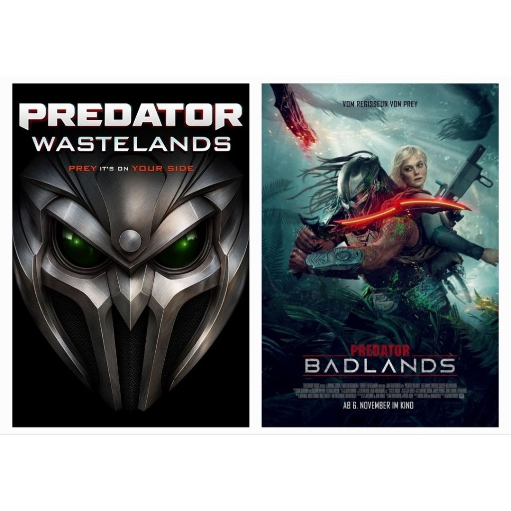 Movie action 2025 PREDATOR BADLANDS, PREDATOR WASTELANDS.