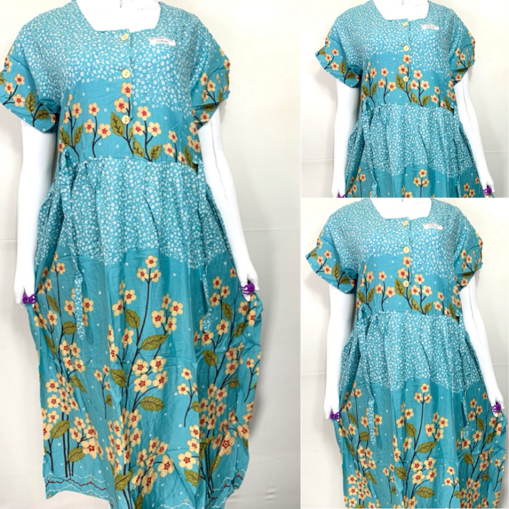 Sikobajutidur - HAP Daster Busui | Daster Batik Hap Chibi Lengan