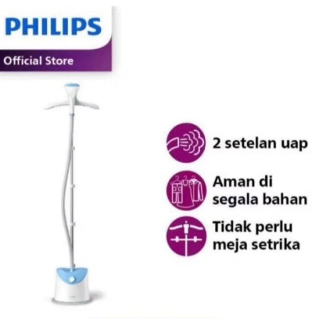 setrika uap philips ori berdiri pilop