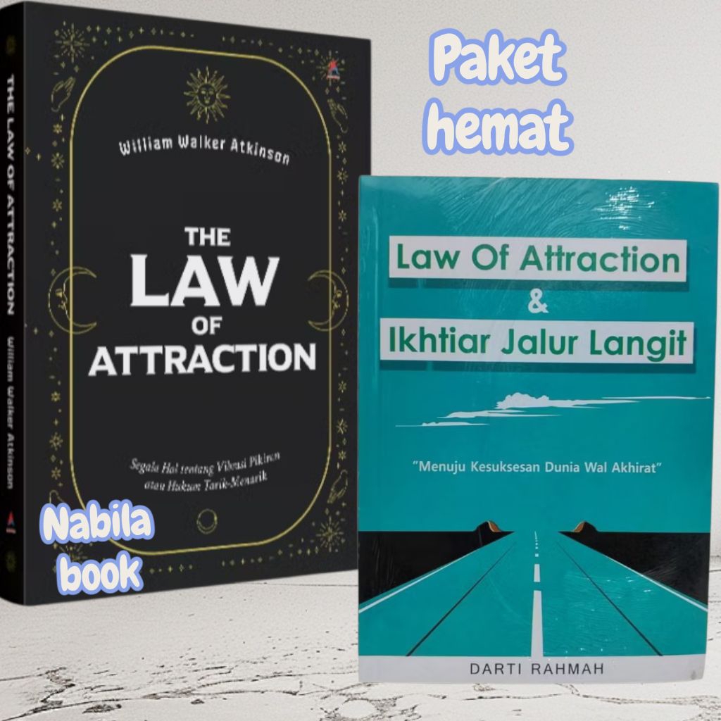 VARIASI BUKU THE LAW OF ATTRACTION DAN LAW OF ATTRACTION IKHTIAR JALUR LANGIT