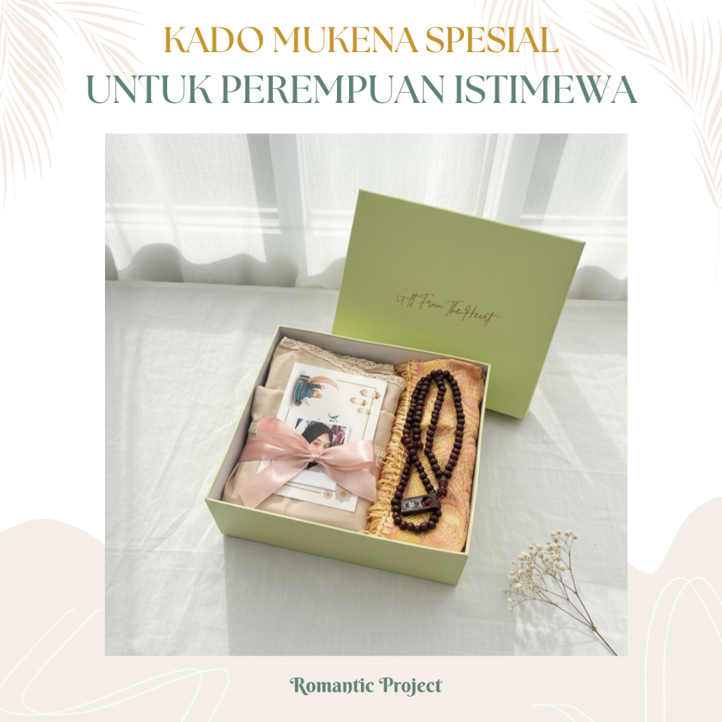 Hampers Kado Mukena Set | Kado Pacar, Hadiah untuk Istri, Ibu dan Mertua