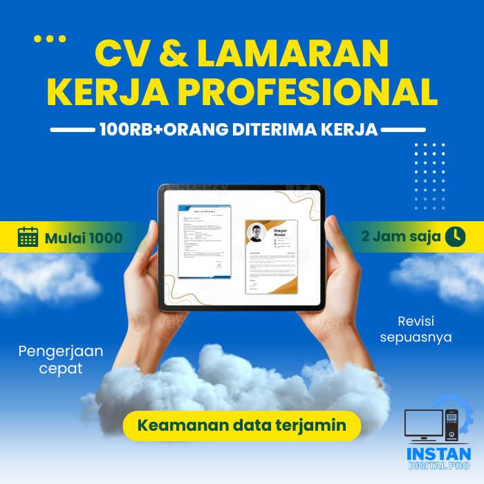 Jasa Pembuatan CV | Desain CV | Jasa CV | Surat Lamaran Kerja
