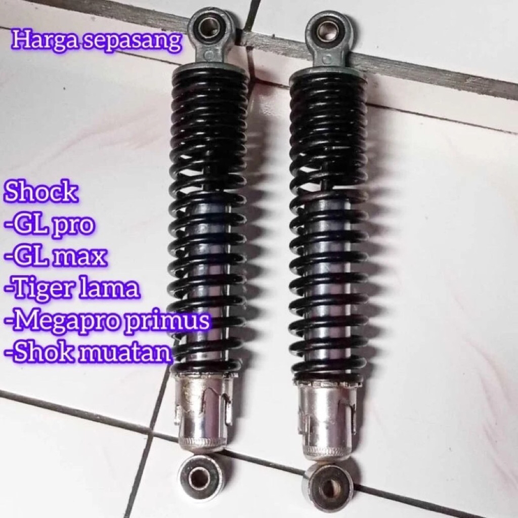 0Shock Belakang GL pro CB GL max Megapro Primus Tiger lama second ori