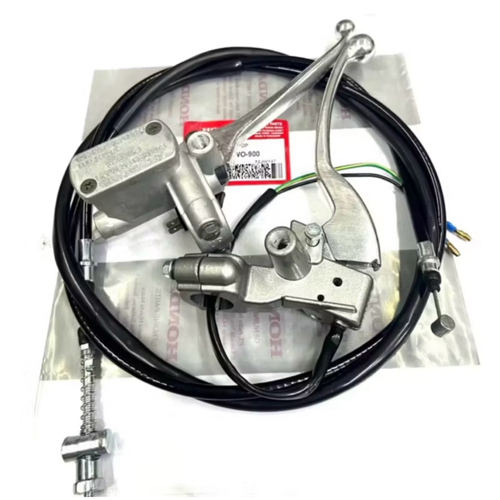 Master Rem Atas Assy Beat Karbu Sepaket + Dudukan Kaca Spion + Handle Rem kiri +Switch Rem Kiri + Ba