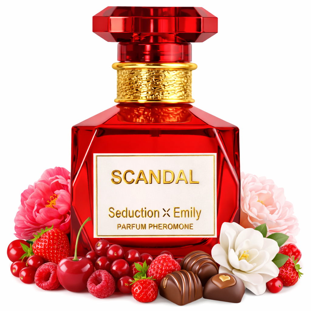 Seduction x Emily Red Perfume 55ml Phero 3.500 MCG | Parfum Original Kolaborasi Eksklusif