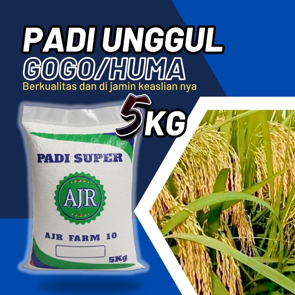 Benih padi unggul Gogo 5kg original