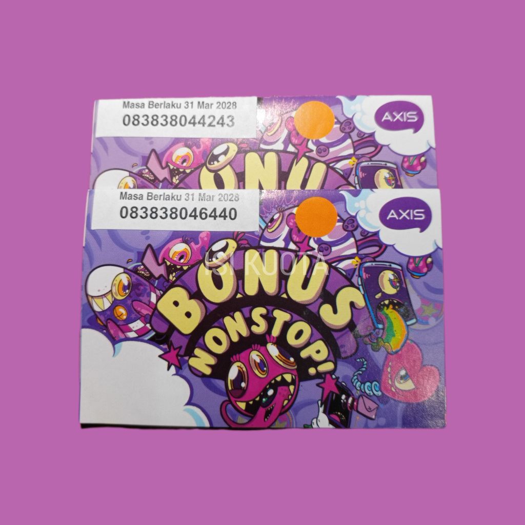 kartu perdana Axis no cantik paling murah