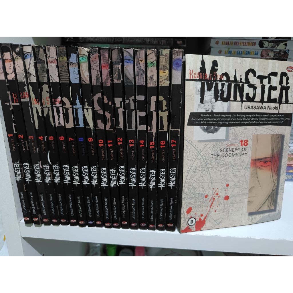 Komik Monster Set 1-18 Tamat
