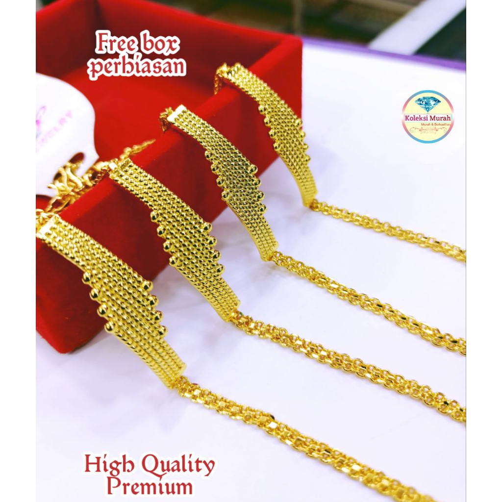 GELANG TANGAN PLAT EMAS | PERHIASAN KOIN 92 | GELANG LAPIS EMAS | PERHIASAN DEWASA