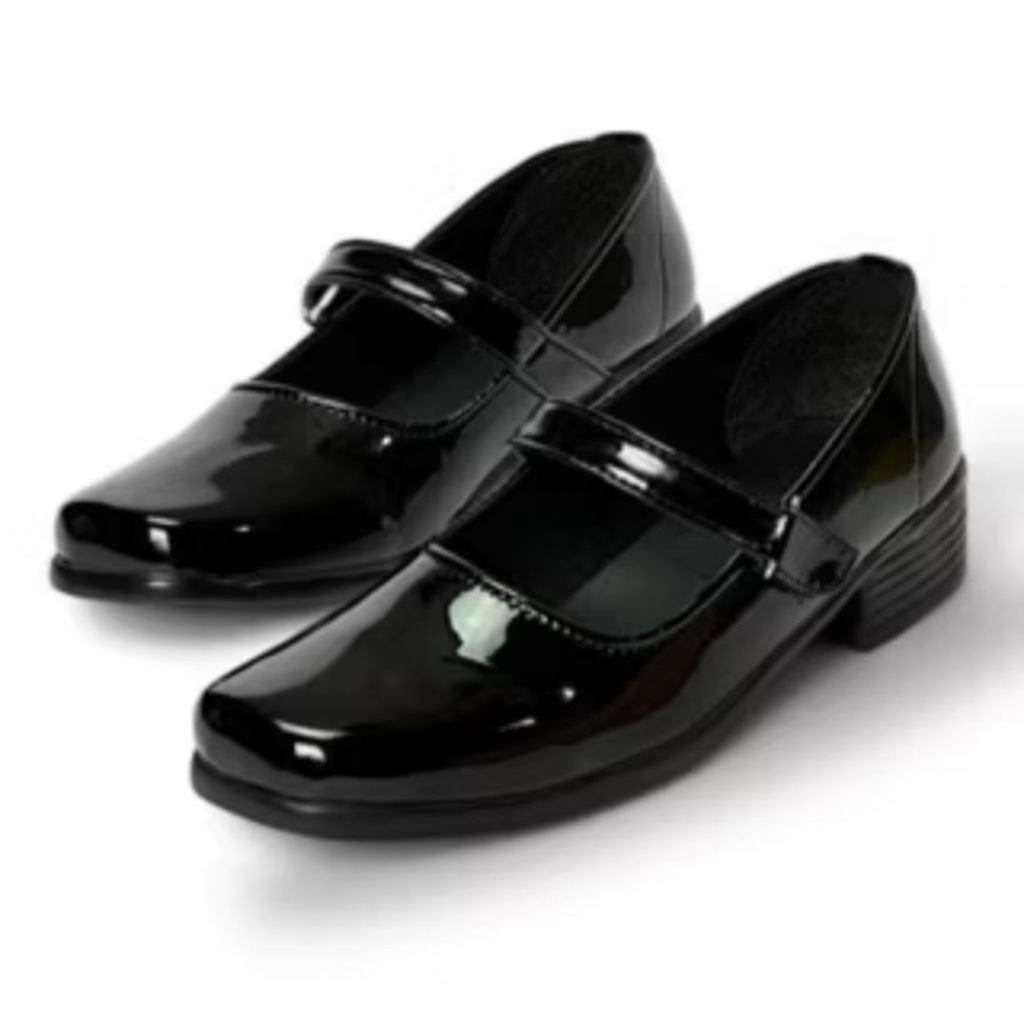 SEPATU PANTOFEL SEKOLAH CEWEK SD SMP SMA / Sepatu paskib glossy