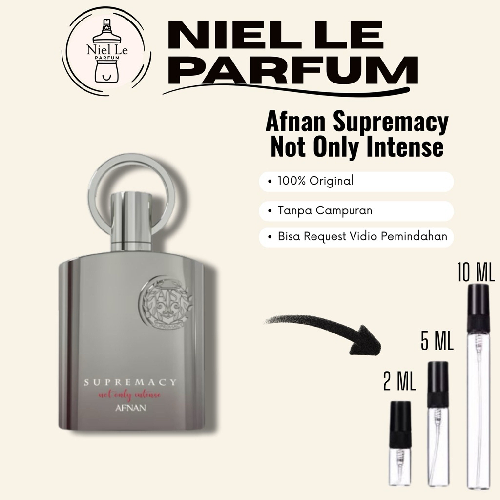 Decant Afnan Supremacy Not Only Intense