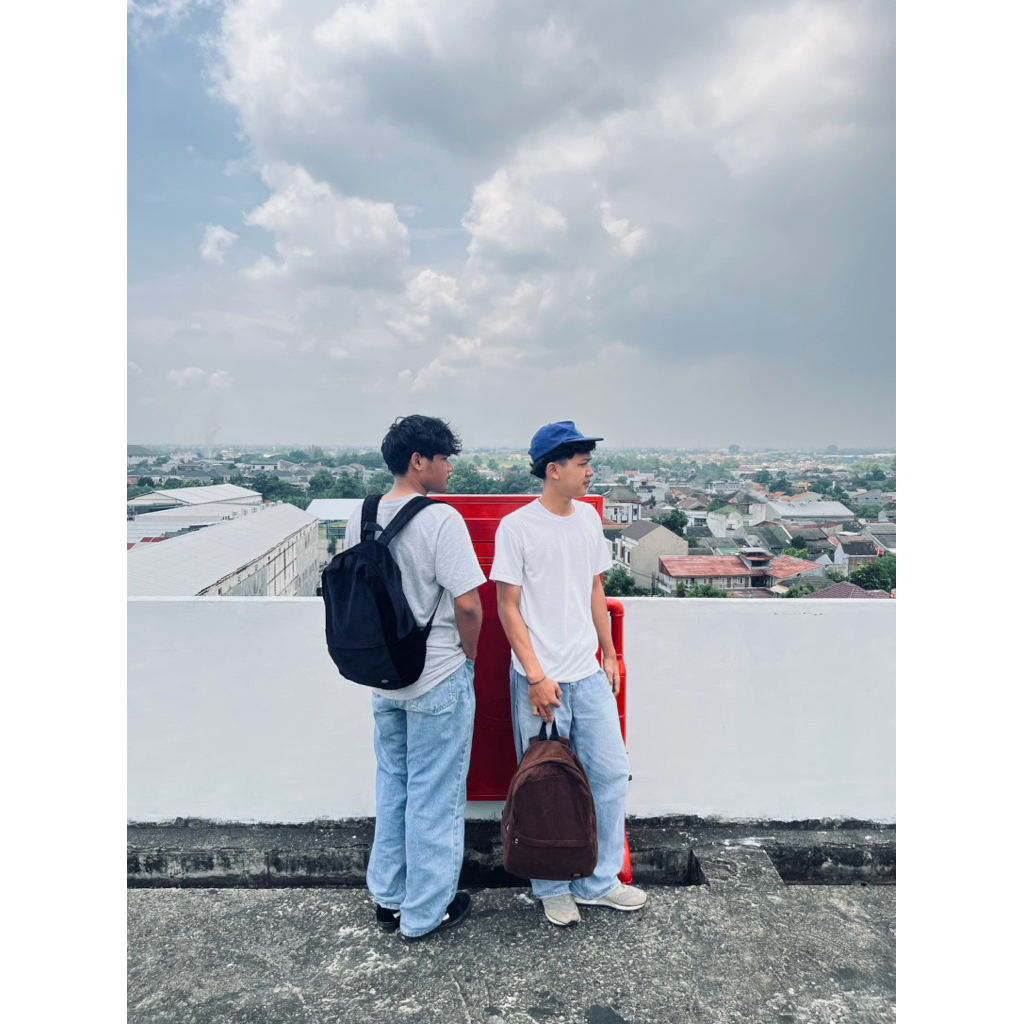 Tas Ransel Bagpack Corduroy Everyda Corduroy/ Backpack Hitam untuk Gaya Casual dan Stylish /ranselco