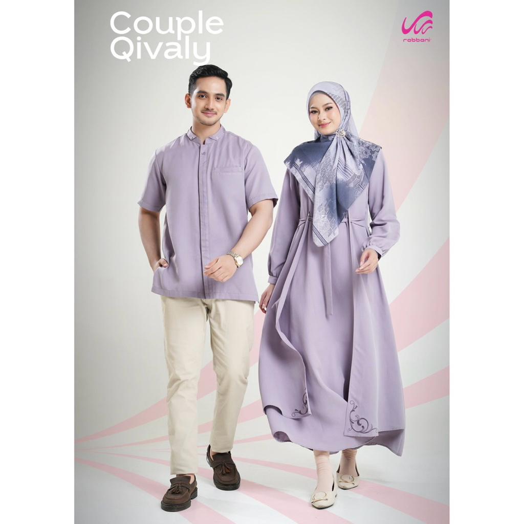 RABBANI ORI - baju koko & gamis sarimbit COUPLE QIVALY