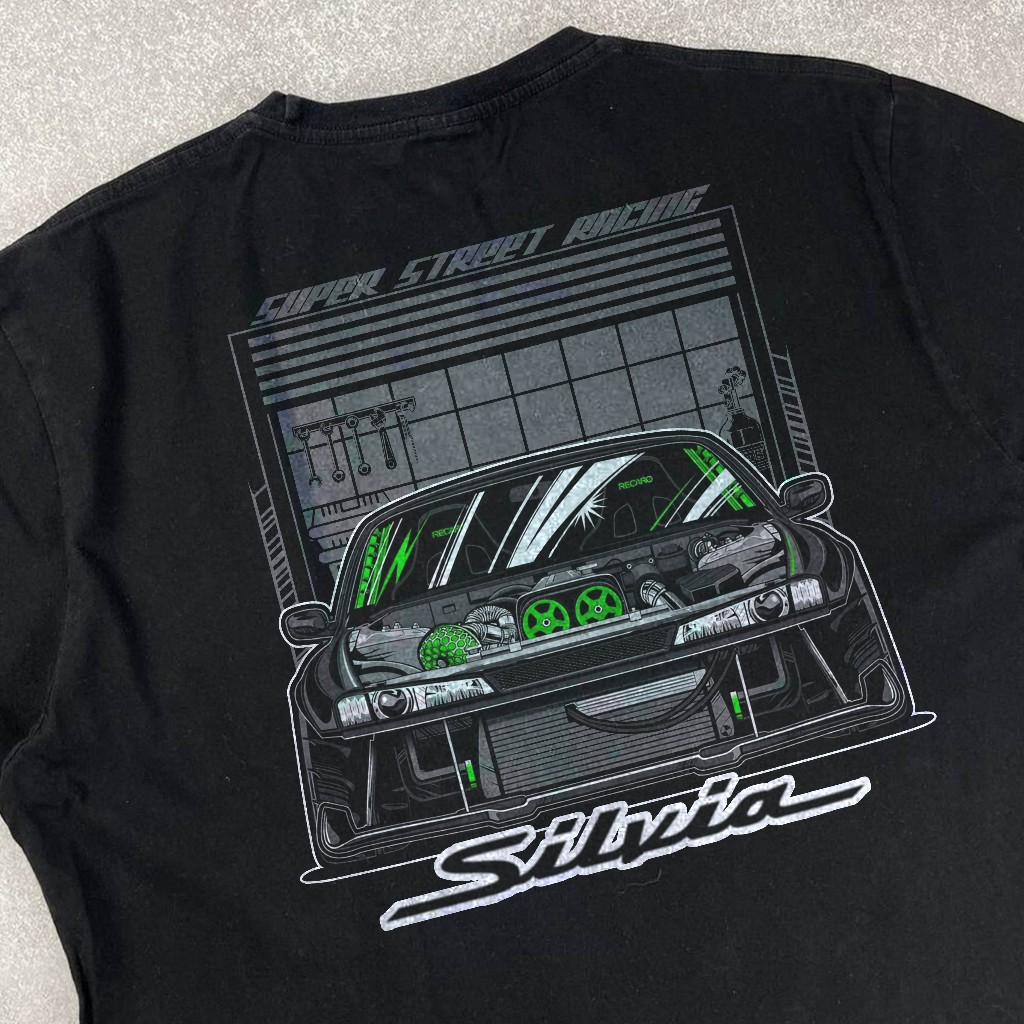 Kaos Mobil Nissan Silvia JDM Legend Kaos JDM Kaos Mobil Balap