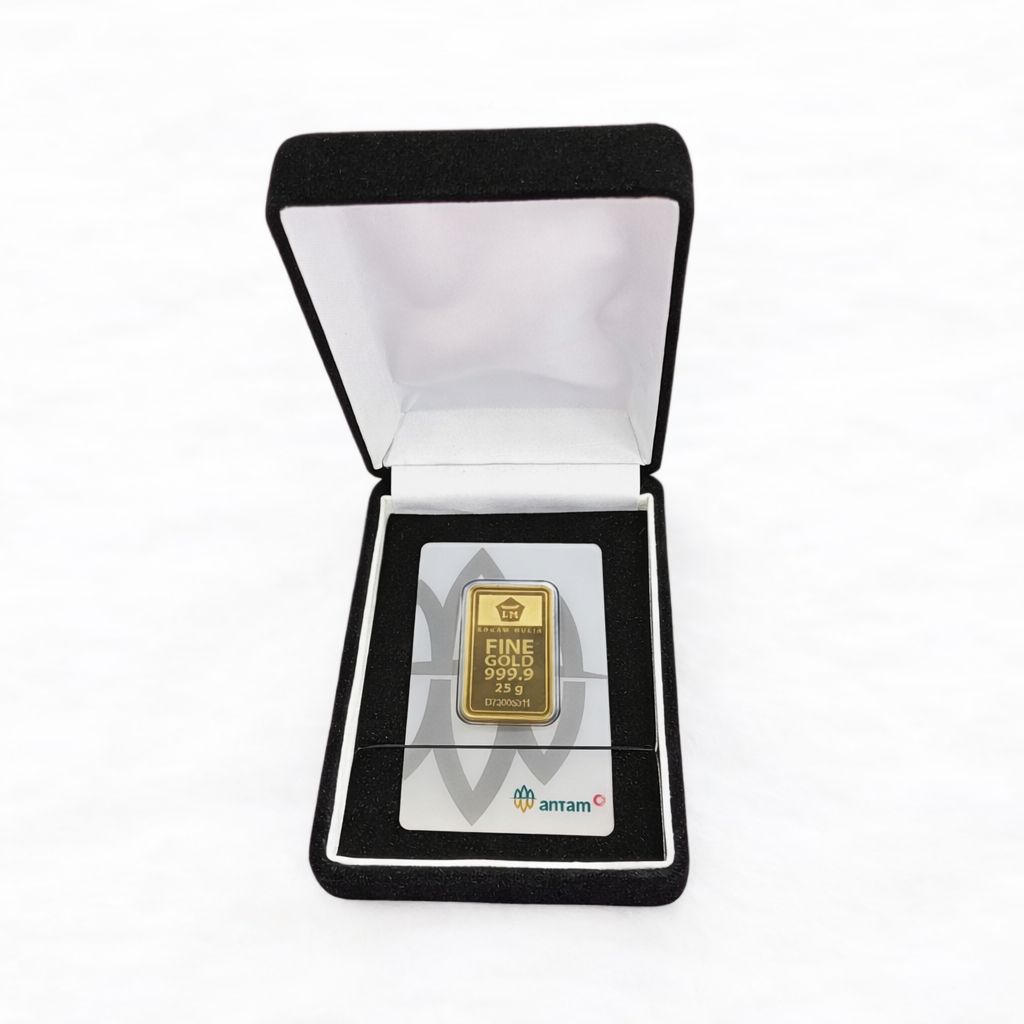 Twentytwo Jewellry - Kotak Perhiasan/Kotak Emas Logam Mulia LM UBS Hitam