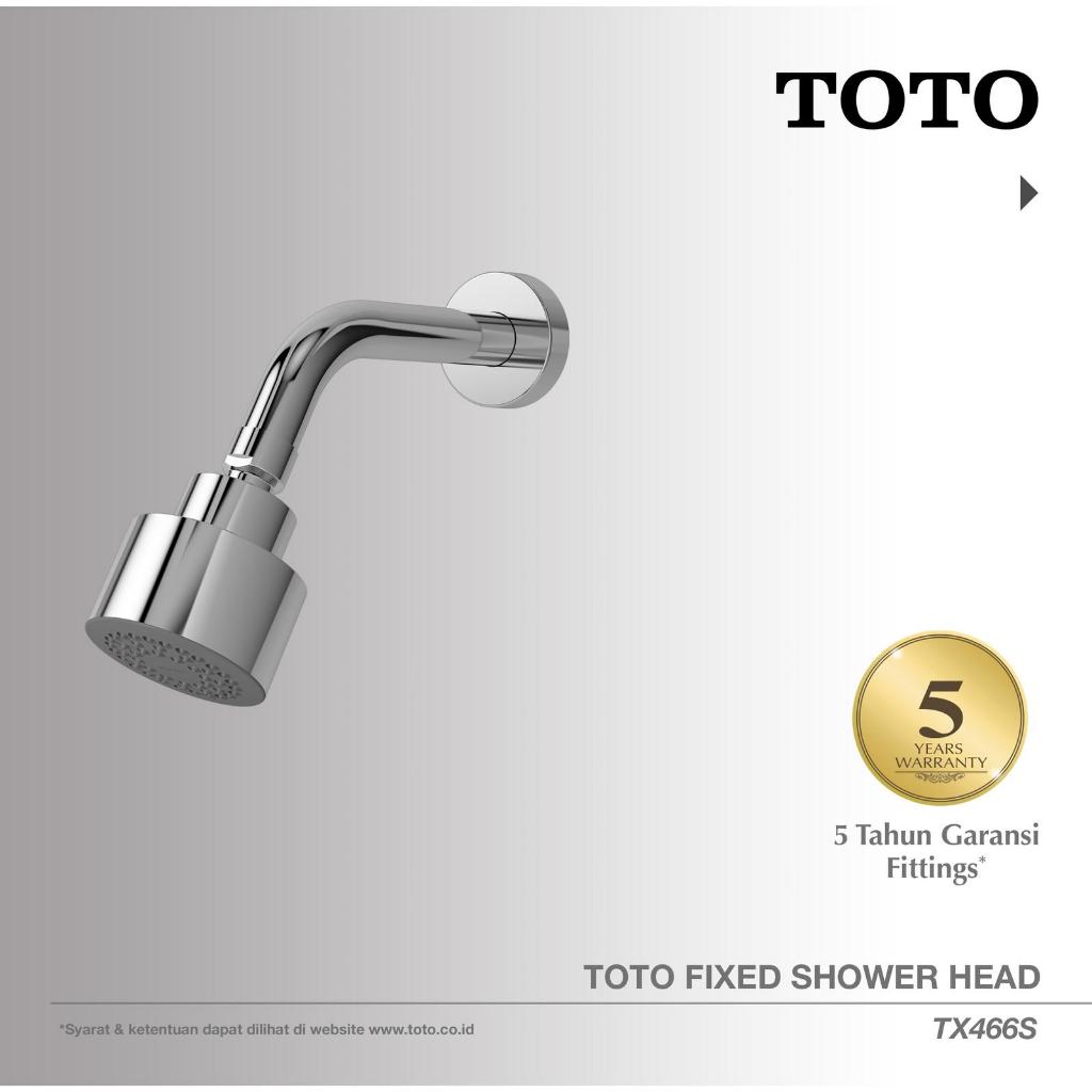 TOTO Shower Head TX466S | Head Shower - Shower Mandi - Rain Shower