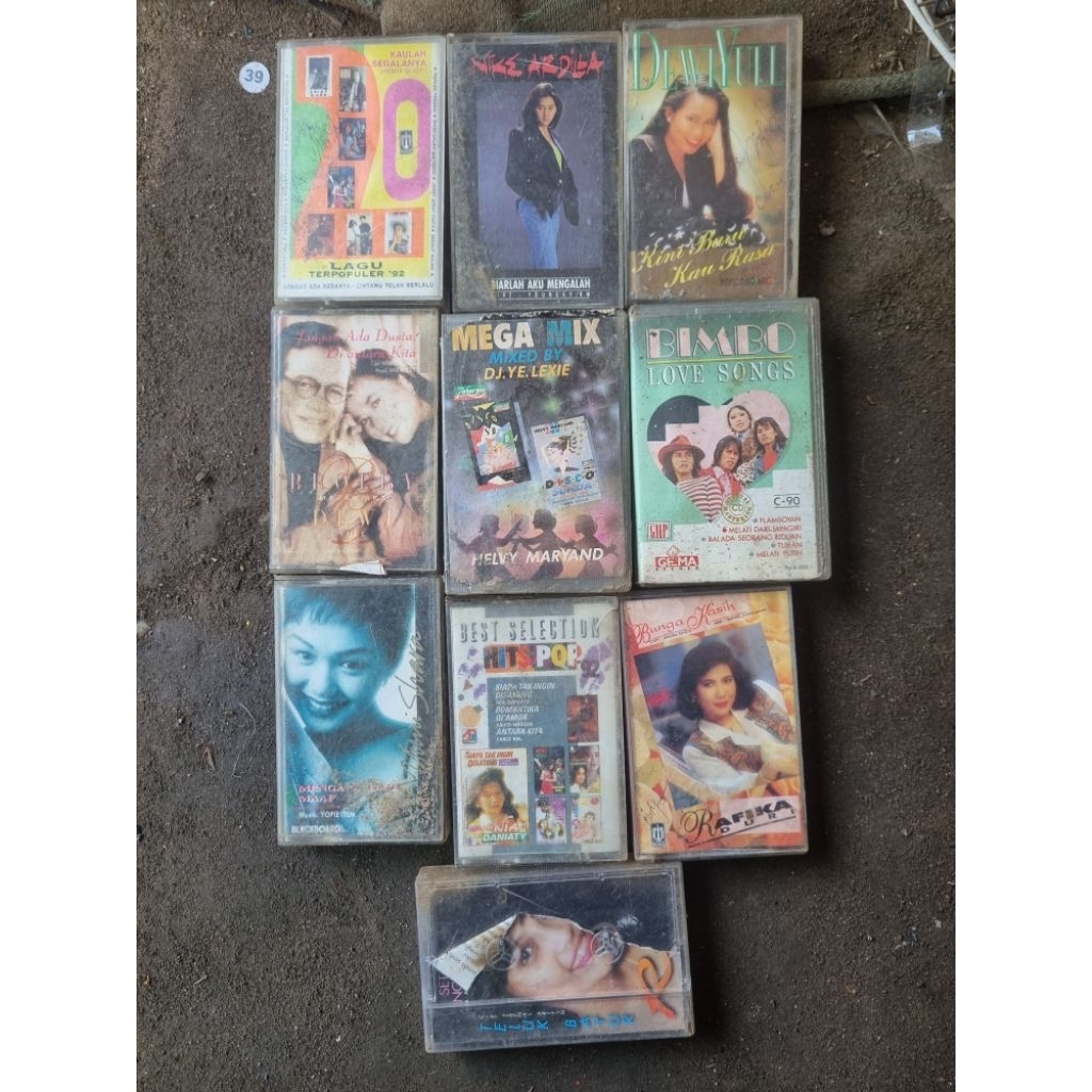 kaset pita jadul preloved