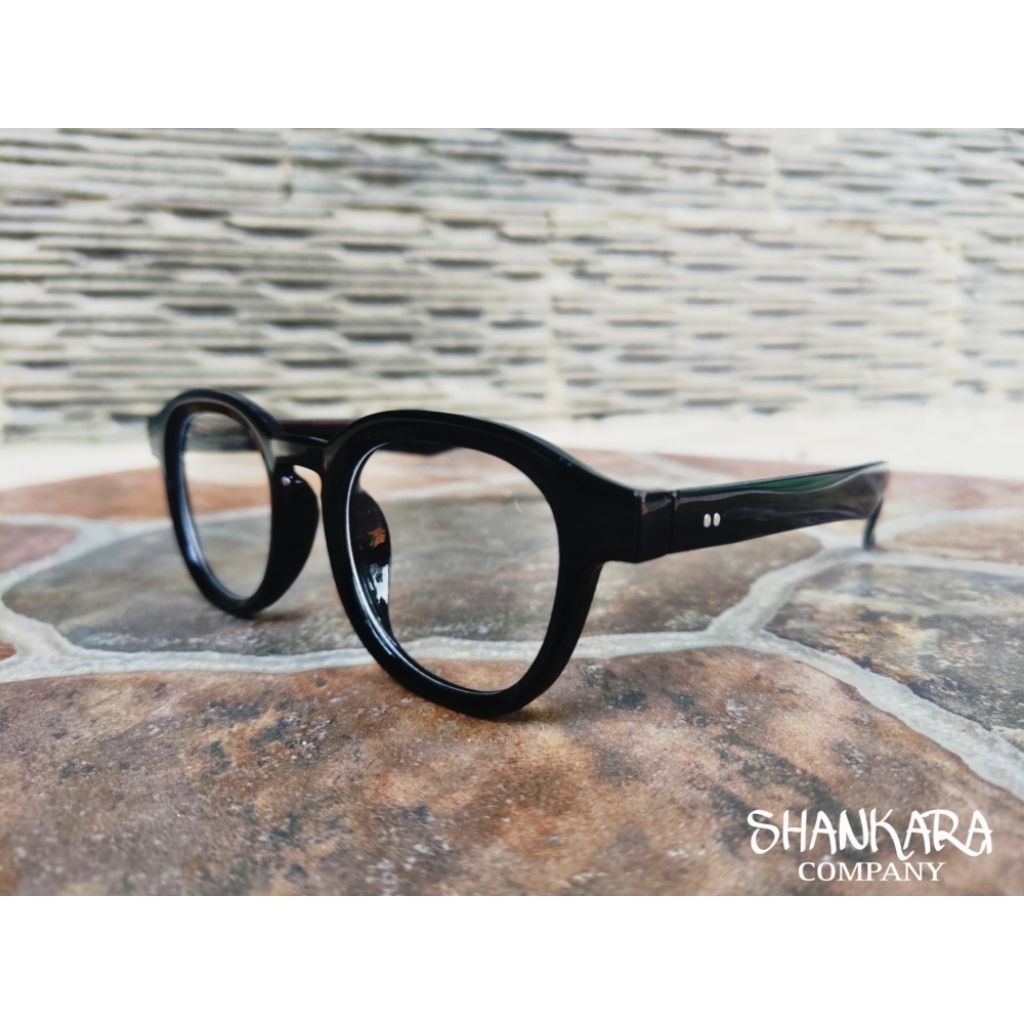 KACAMATA BULAT PRIA WANITA FRAME TEBAL TERBARU