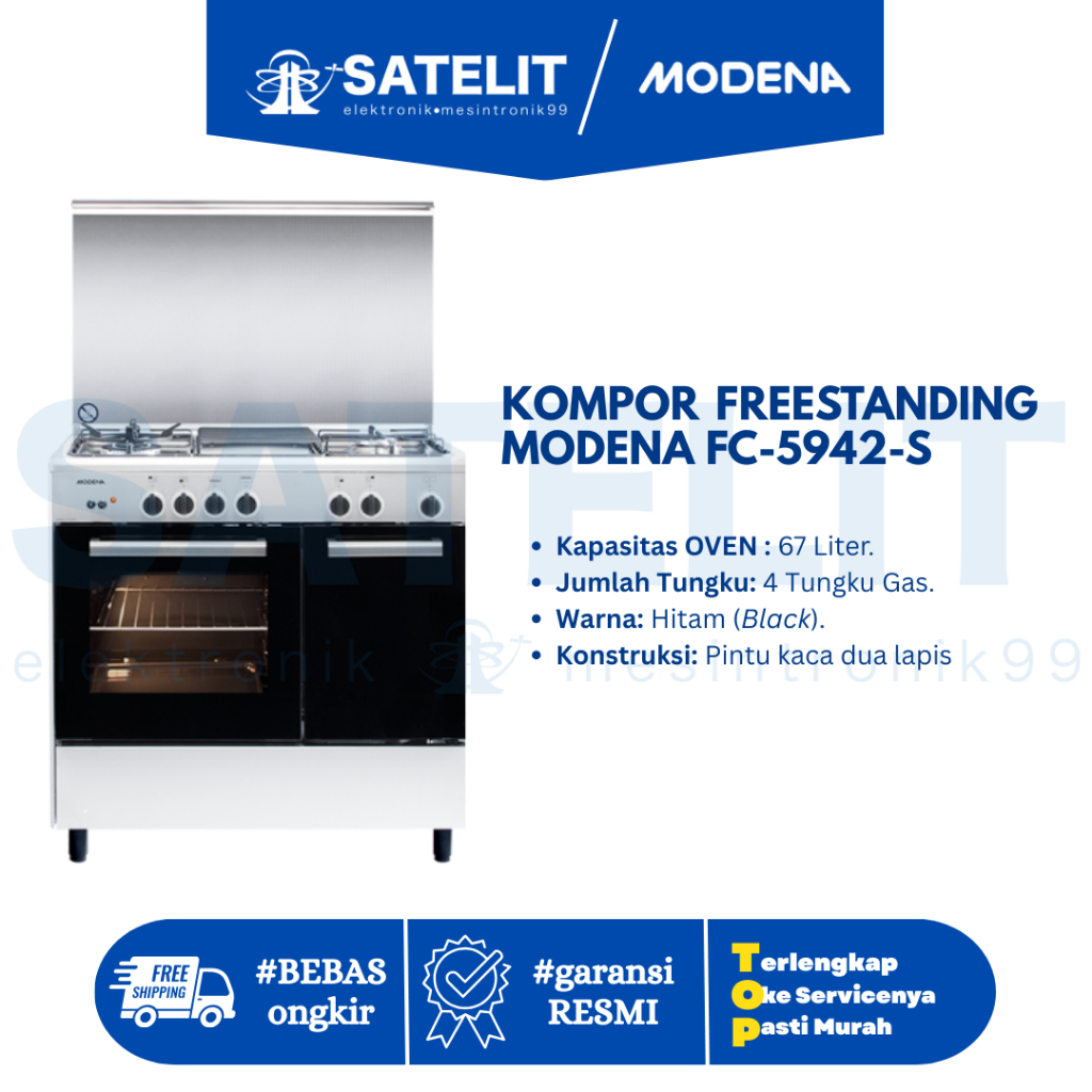 Modena kompor Freestanding FC 5942 S