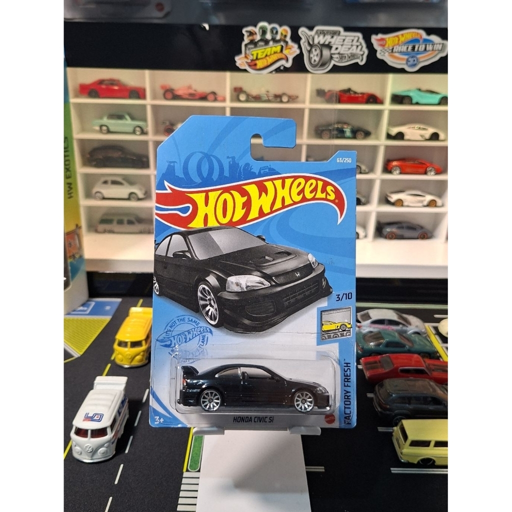 Hot Wheels Honda Civic SI Hitam Factory Fresh
