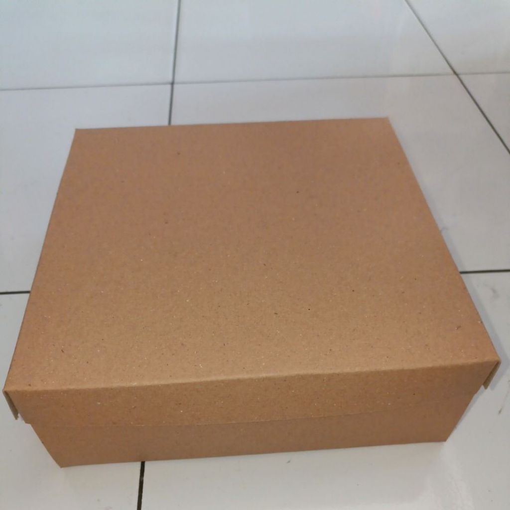 Dus Nasi Coklat Kraft 20x20