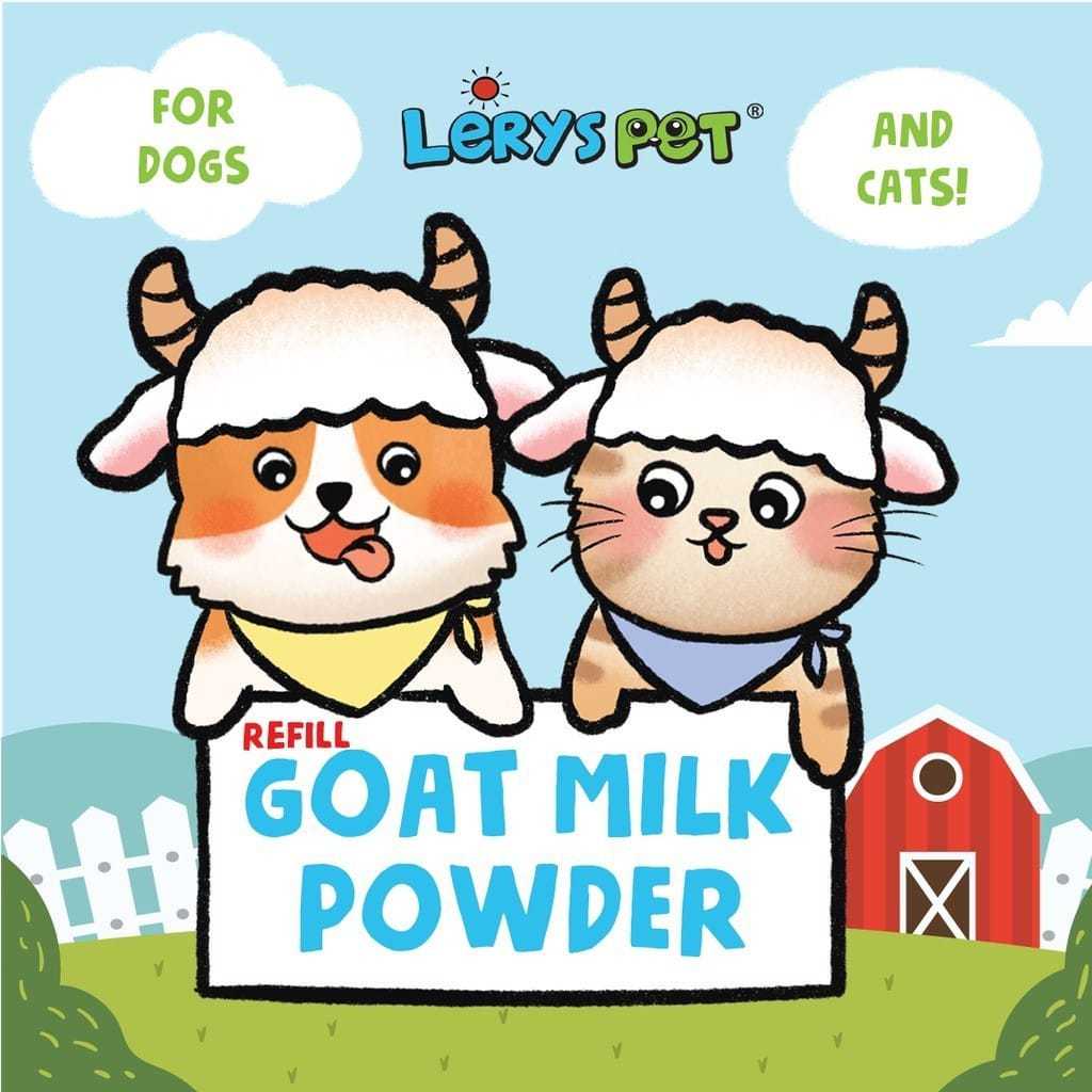Goat Milk Kucing & Anjing 500gr – Susu Kitten Puppy, Probiotik, Nutrisi Lengkap