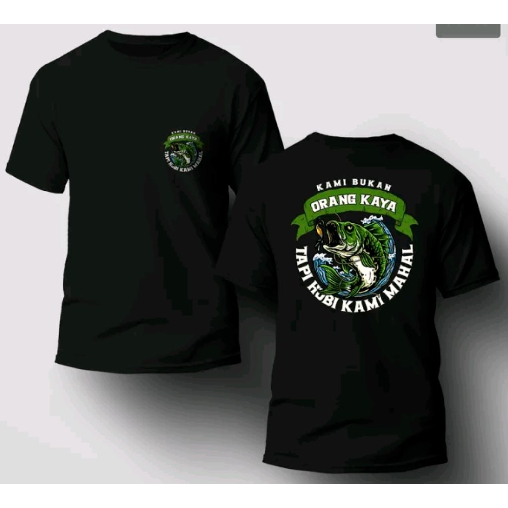 Kaos kamu bukan irang kaya tapi hobi kami mahal,tshirt desain bagus